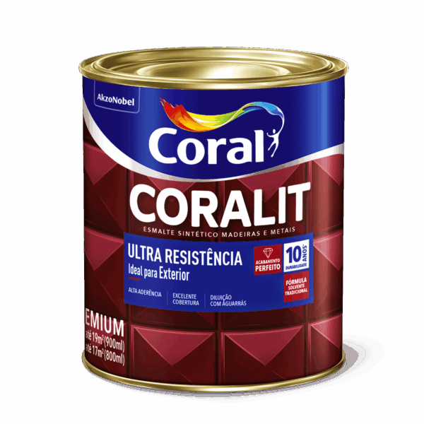 Esmalte Sintetico Brilhante  Branco 3.6L - Coral