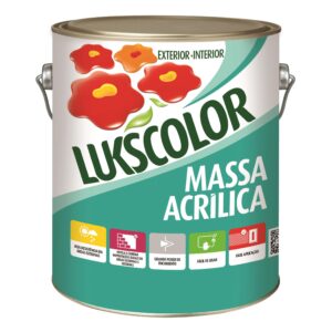 Massa Acrilica  1,5Kg - Lukscolor