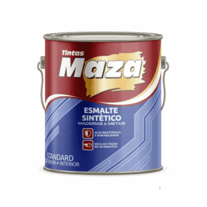 Esmalte Sintetico Branco Fosco 900Ml - Maza