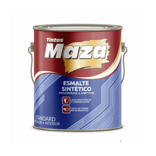 Esmalte Sintetico Brilhante Azul Del Rey 3,6L - Maza