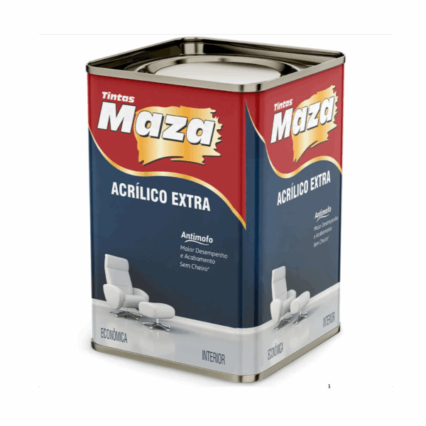 Acrilico Palha 18L - Maza
