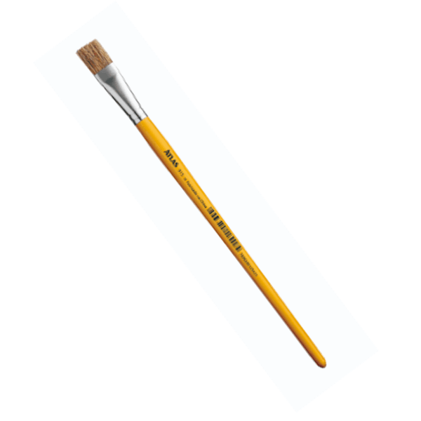 PINCEL ARTISTICO CHATO PELO SUINO 915/22