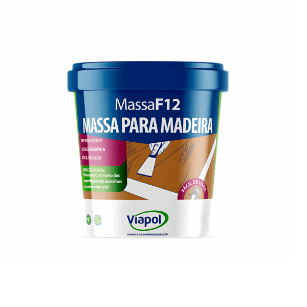 Massa F12 Branca 200gr Viapol