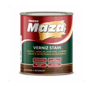 Verniz Stain Transparente 900Ml - Maza