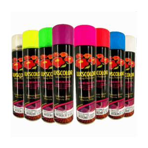 Spray Luminoso Amarelo 350Ml - Lukscolor
