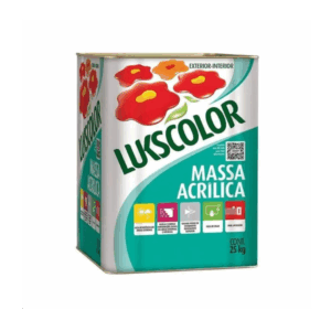 Massa Acrilica 25Kg - Lukscolor