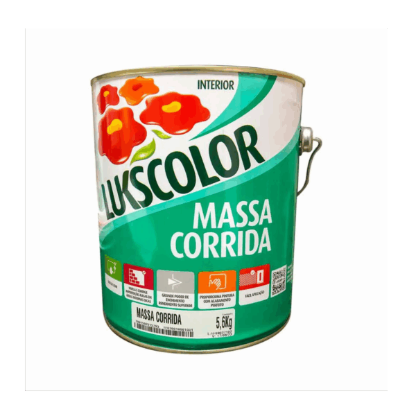 Massa Corrida 5,6Kg - Lukscolor