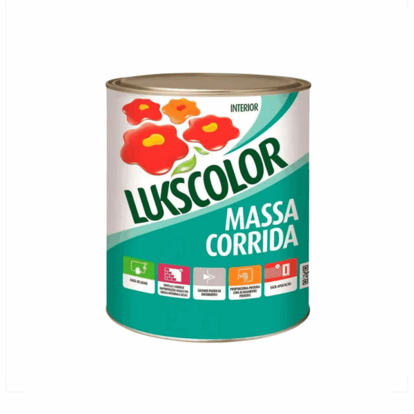 Massa Corrida 1,5Kg - Lukscolor
