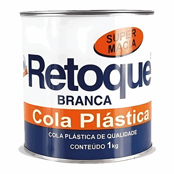 Massa Plastica Branca 1Kg - Retoque