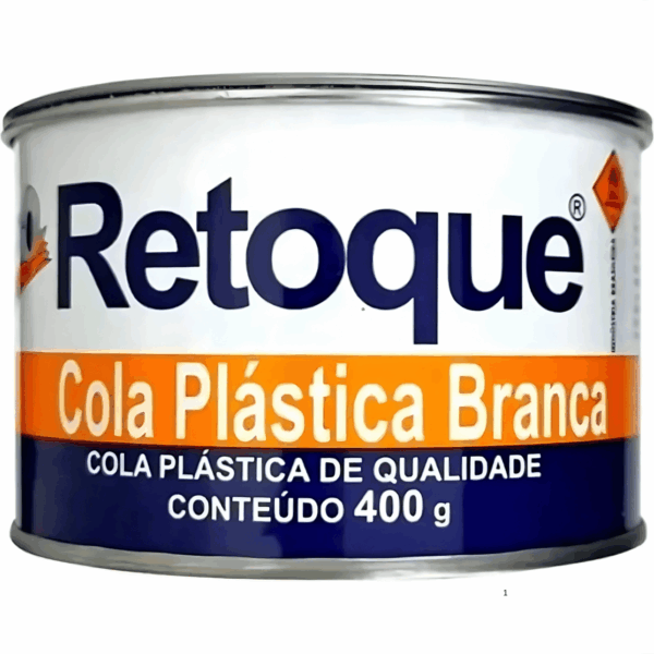 Massa Plastica Branca 400Gr - Retoque