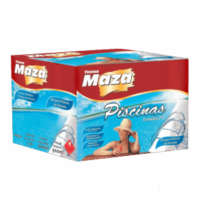 Kit Pu Azul Piscina 3X1 4,5L - Maza