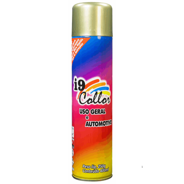 Spray Metalizado Ouro - I9