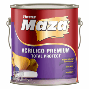 Acrilico Branco Fosco Premium 3,6L - Maza