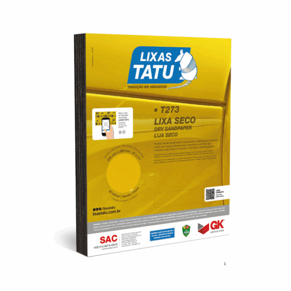 Lixa Seca 180 - Tatu