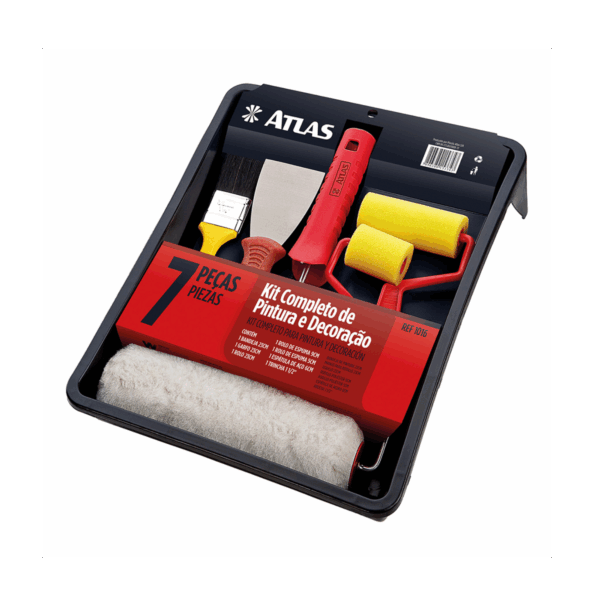 Kit Pintura N1016 7Peças - Atlas
