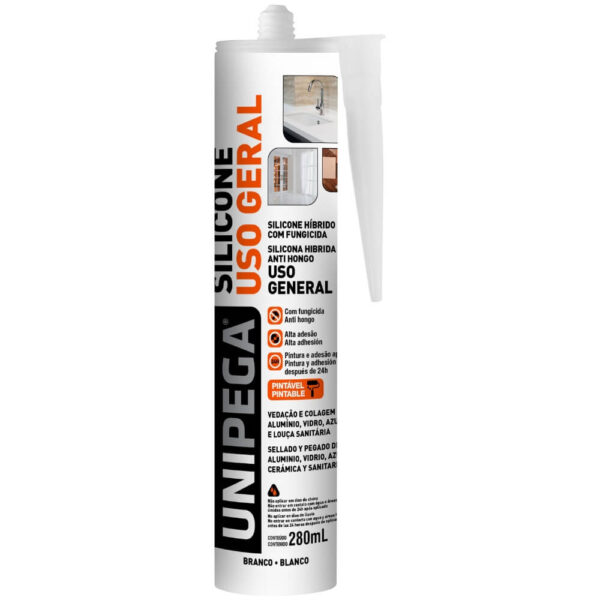 Silicone Branco - Unipega
