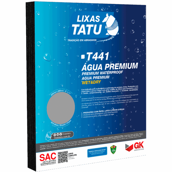 Lixa Agua 1200 - Tatu