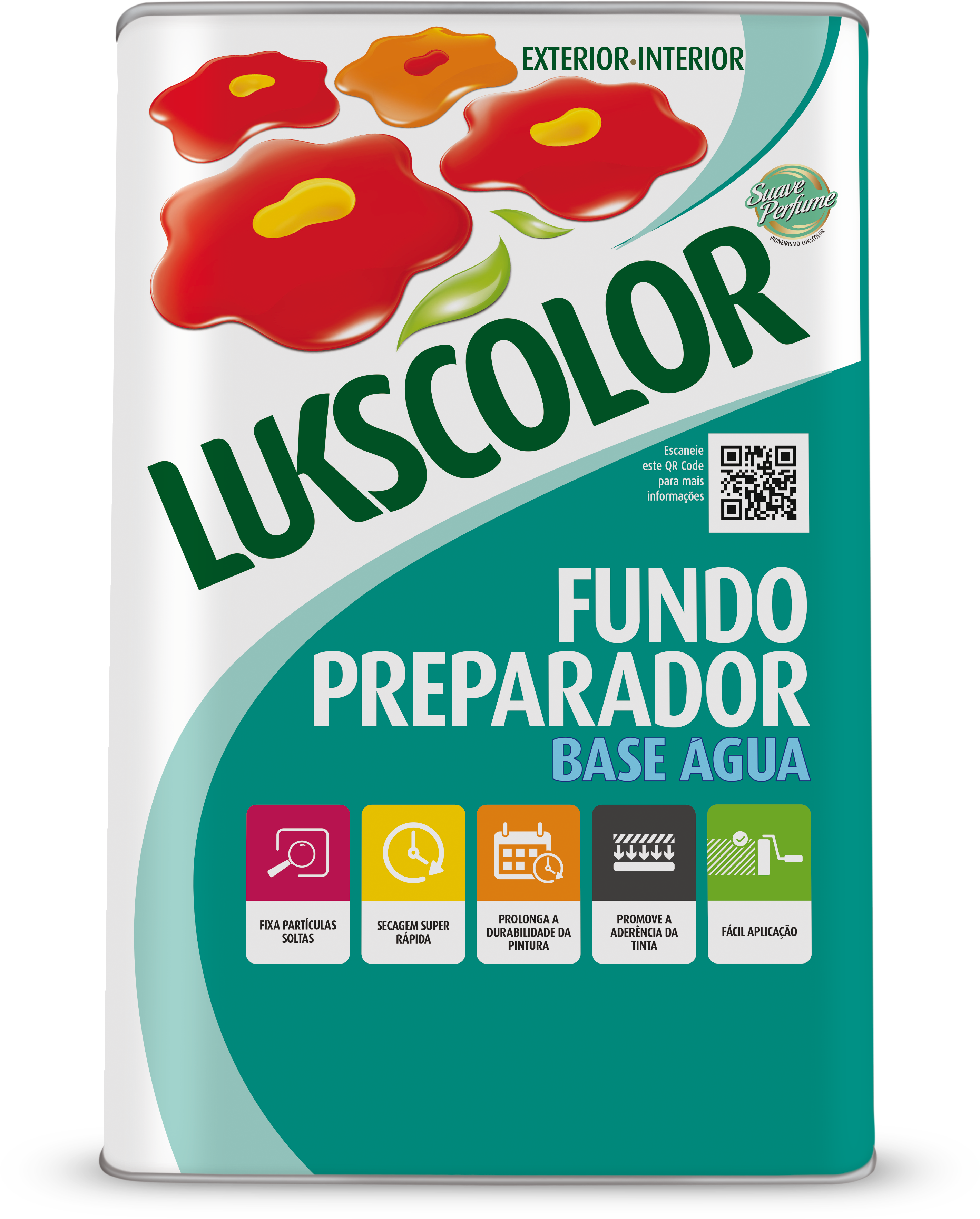 Fundo Preparador Base Agua 3,6L - Lukscolor