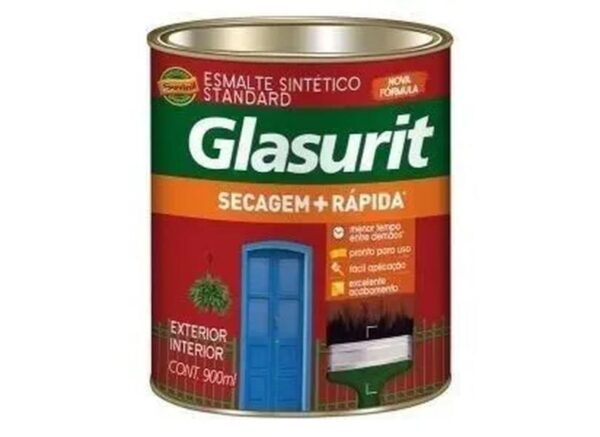 Esmalte Sintetico Brilhante Areia  900Ml - Lukscolor