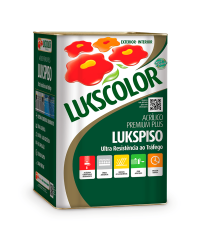 Tinta Piso Preto 3,6L - Lukscolor