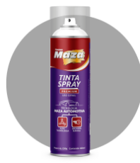 spray metalizada maza